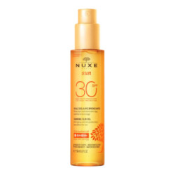 Aceite Bronceador Cara Y Cuerpo Nuxe Sun Spf30