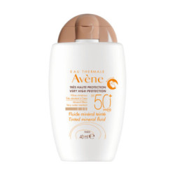 Fluido Spf 50+ Mineral Color Avene 40 Ml